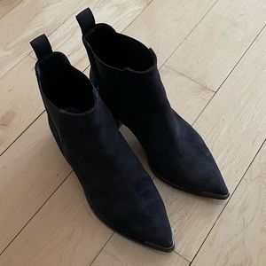 Acne studios Jensen suede ankle boots black 35